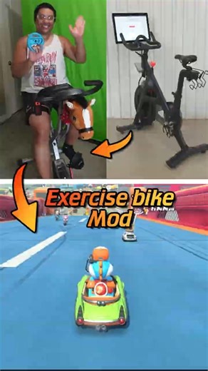 The best Mario Kart World Mod in 2026 (Exercise Bike Controller)