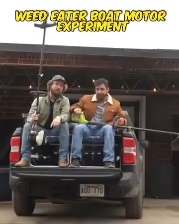 Weed Eater Boat Motor, Will It Work ❓ | Official Duck Studios | Officialduckstudios