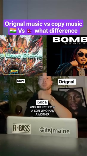 Copy music vs original music
