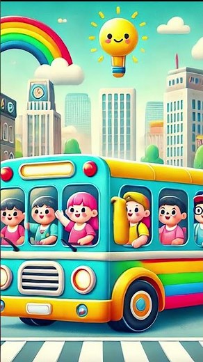Wheels on the Bus | Classic Nursery Rhyme | Sing Along for Kids