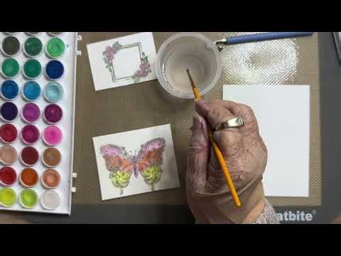 (258) Coloring an Embossed Image