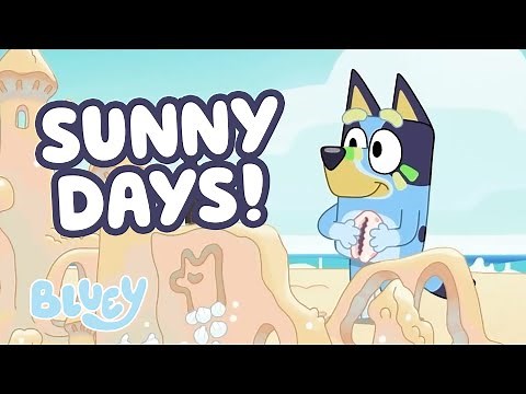 60 MINUTES of Bluey's Bright and Sunny Days! 😎 💙 ☀️ | Bluey