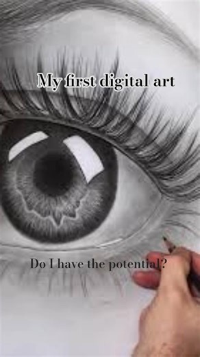 Learn how to draw an eye in super easy way #shorts #viral