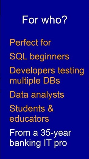 Installing SQL Databases on Windows: MySQL, MariaDB, SQL Server, PostgreSQL, SQLite