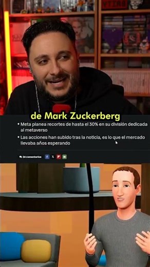 Meta acknowledges the failure of the metaverse after losing 70 billion #meta #metaverse #fyp #news