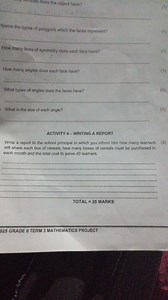 How many vertices does the object have?Name the types of polyg... | Filo