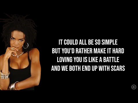 LAURYN HILL - EX-FACTOR (Lyrics)