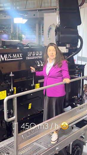 Tutvustame Mus-Max WT 11 L puiduhakkurit, mis suudab toota haket 450 m3/h 👏🤩 Mus-Max | Balmax