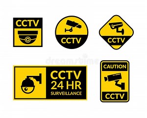 CCTV Camera Icon Vector Security Video Sign. Cctv Symbol Silhouette Safety System Icon Logo Stock Vector - Illustration of safety, symbol: 215310632