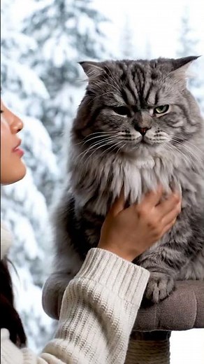 Siberian Cat's Fur Compression