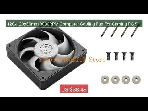 120x120x30mm 3000RPM Computer Cooling Fan For Gaming PC Server... — Hot Deal 2026 | Limited Offer!