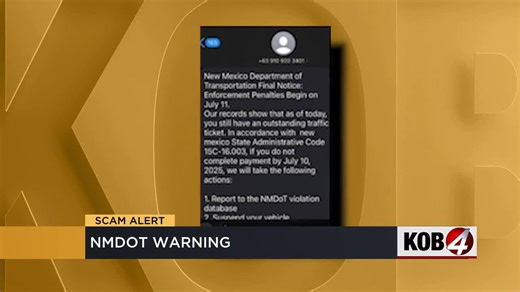NMDOT warns of phone and text scams