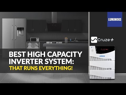 How to Install a High Capacity Inverter System| Luminous