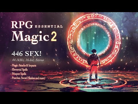 RPG Magic SFX 2 (Demo 2) | Casting, Impacts, and Combos Magic sound effects by WOW Sound