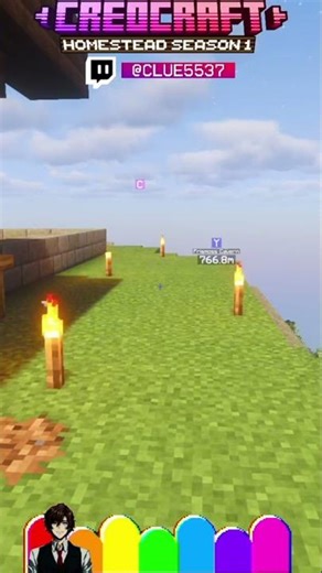 sidenote about tree chopping #minecraft #modded #homestead #twitch #ccos #creocraft #s1e5