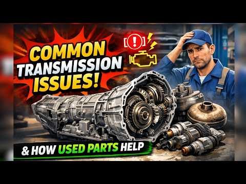 Common Transmission Issues & How Used Parts Help