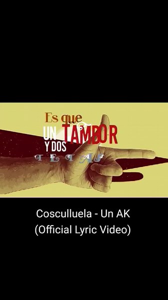 Cosculluela - Un AK: Official Lyric Video