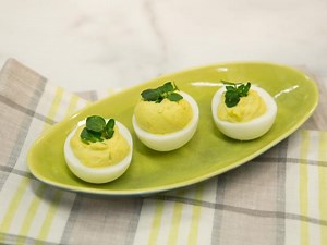 Avocado Deviled Eggs