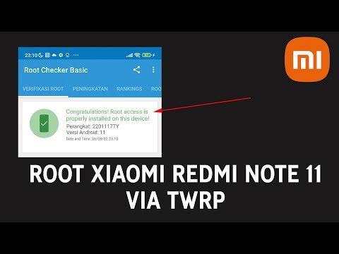Cara Root Xiaomi Redmi Note 11 via TWRP (Magisk) - #spes #spesn