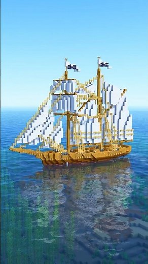 Minecraft Medieval Sailing Ship