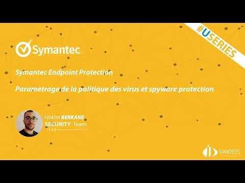 Parametrage de la politique des virus et spyware protection -- Symantec Endpoint Security