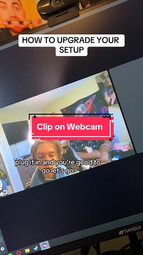 #CapCut this genius webcam clips onto any monitor seamlessly 🖥️📸 #webcam #techhacks #upgradetime #yourkindoftech