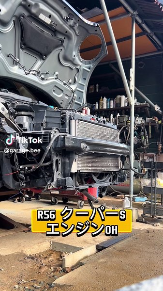 R56ミニクーパーSエンジンOHその2#bmw #エンジンオーバーホール#整備 #shorts #short