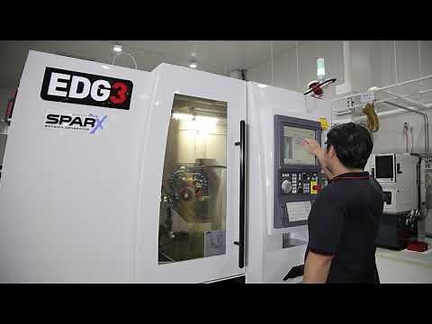 ANCA's EDG - Optimised cycle time and surface finish