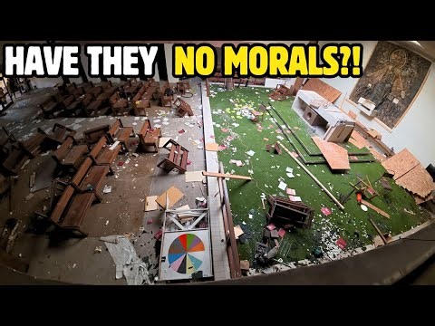 THIS CHURCH WAS VANDALISED.. Can We Clean it up Before Christmas