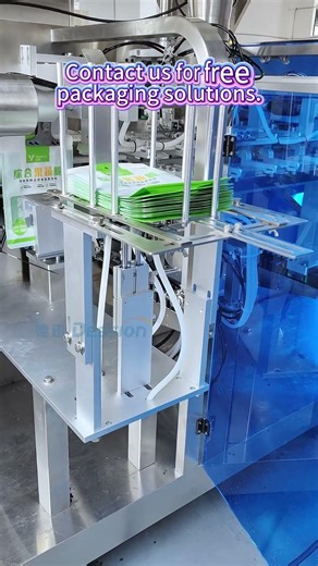 Premade Bag Seed Packaging Machine | Automatic Granule Filling System