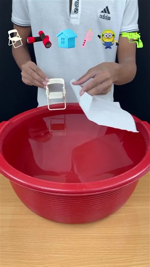Water Experiment: How Much Toilet Paper Did It Take?