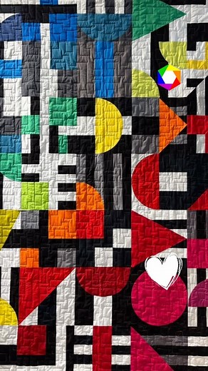 Wir sind sehr glücklich, dass unser Gilde-Dreiklang-Quilt (aktueller Gilde-SewAlong) am Stand von @mettler_thread auf der @hhcologne hängt und die Augen auf sich zieht! ❤️ Amann-Mettler hat unsere Kursleiterinnen sehr unterstützt. Und nicht nur an dieser Stelle immer wieder mit der Gilde zusammen gearbeitet! Dafür vielen, vielen Dank. Ihr findet die Anleitungen zu den einzelnen Blöcken auf unserer Webseite immer eine Woche frei. Danach wandert alles in den Mitgliederbereich! Herzlich Willkommen!