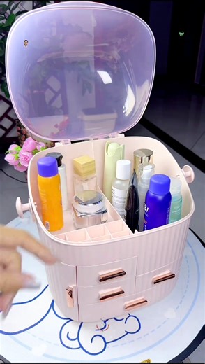 Gorgeous Cosmetic Storage Box That Transforms Your Vanity!”
