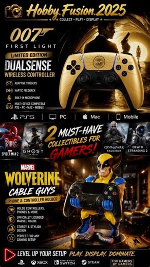 SETUP: 007 First Light Limited Edition | PS5 DualSense Wireless Controller | Playstation | Wolverine