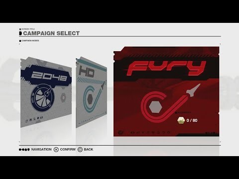 Wipeout HD Fury Gameplay (Playstation 4)
