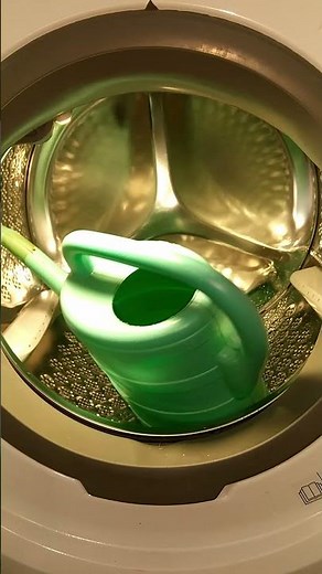 Watering Can in a Washing Machine #wet