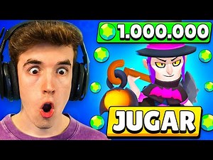 GANA 1.000.000 GEMAS POR JUGAR con MORTIS en BRAWL STARS