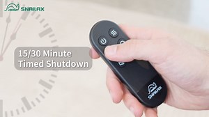 Snailax Shiatsu Foot Massager with Heat, Electrick Foot Massager Machine for Neuropathy, Plantar Fasciitis, Feet Warmers for Women,Men, Foot Heater Under Desk, Size 13