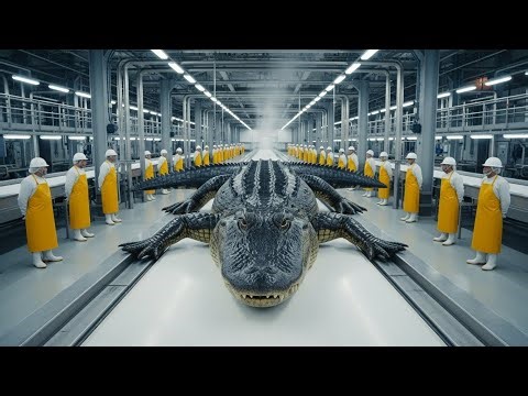 Inside a $10M Alligator Farm: Dangerous Egg Harvest to Luxury Bags.