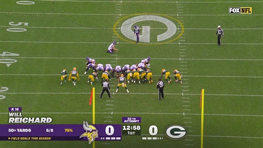 Will Reichard's 52-yard FG Splits The Uprights