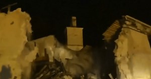 Watch: 14th Century Church Completely Destroyed During Earthquake
