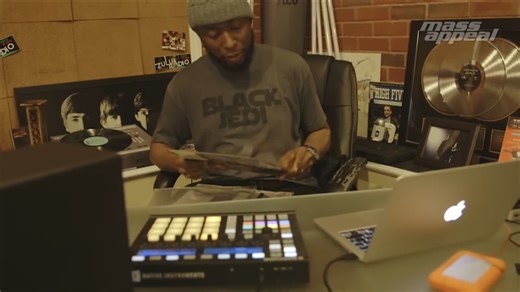 【中英翻译】著名嘻哈采样制作人9th Wonder做客《节奏轮盘》pt1节目|完成终版后，现场邀请了好友填词完成制作|