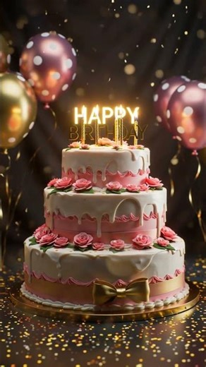 YOU NEED TO SEE THIS CAKE!!! 💖🎂 #shortbirthday #shortsfunny