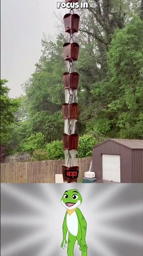How These Elegant Rain Chains Turn Stormwater Paving Into Natural White Noise! 🛠️⚡