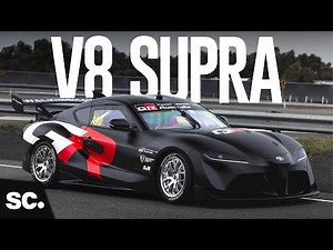 RAW: Hear the new Toyota GR Supra Supercar for the first time