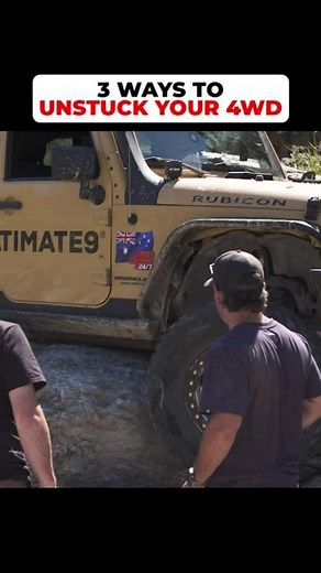 4WD 24/7 on Instagram: "3 ways to 'unstuck' your 4WD! 🔥💪 What are your go to's? Let us know in the comments below 👇 - @ultimate9usa #4x4 #offroading #overlanding #recovery #stuck #rockcrawling #4x4ing #touring #hardwheeling #adventure #explore"