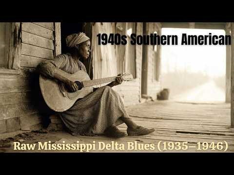Raw Mississippi Delta Blues (1935–1946) | Warfront Letters, Wandering Women (Field Recordings)