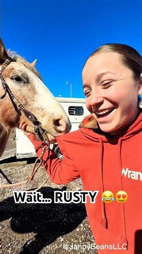 Funny Horse Moment with Rusty 😂🐴