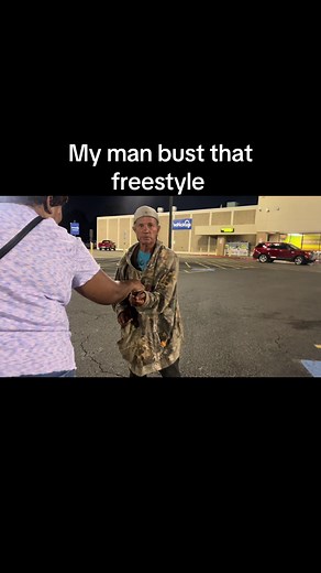 My man bust that freestyle #rapper #oldmanrapping