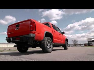 CORSA® Performance Chevrolet Colorado ZR2 Sport Catback Exhaust System.